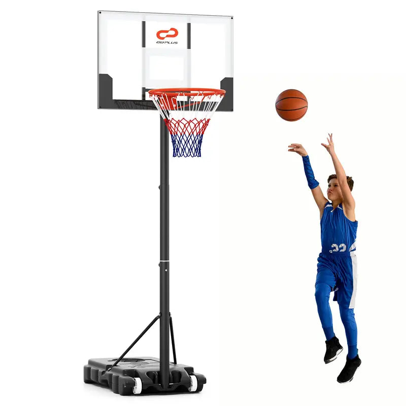 Lightweight Adjustable Kids’ Basketball Goal (3.3 FT to 7 FT)
