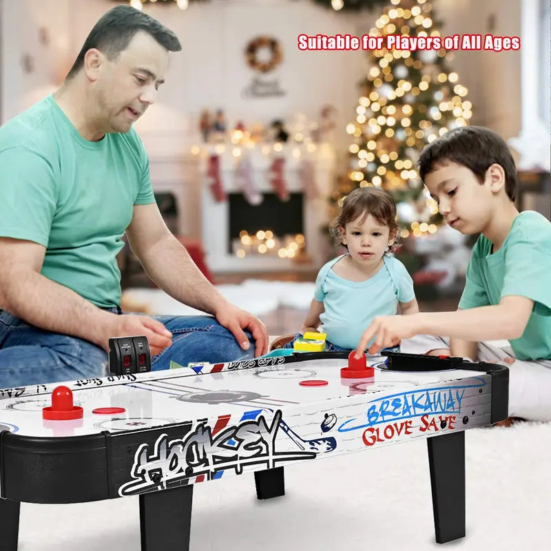 Air-Powered LED Hockey Table with Electronic Scoring System