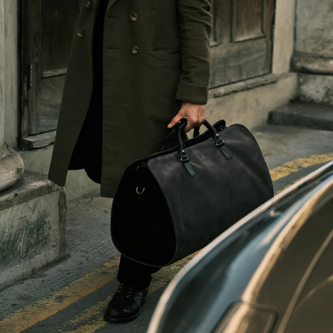 Suede S.C Holdall - Storm Grey