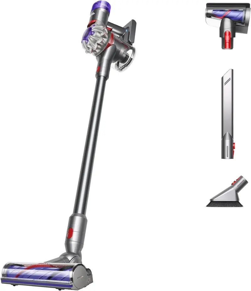 Dyson V8 Absolute Cordless Vacuum Cleaner  HEPA Filtration, Up to 40 Minutes Runtime, Multi-Surface Cleaning