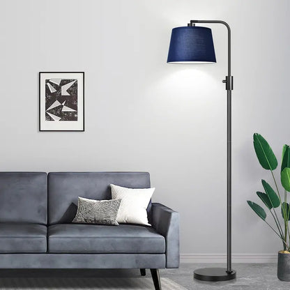 Adjustable Dimmable Floor Lamp with Vintage Edison Bulb
