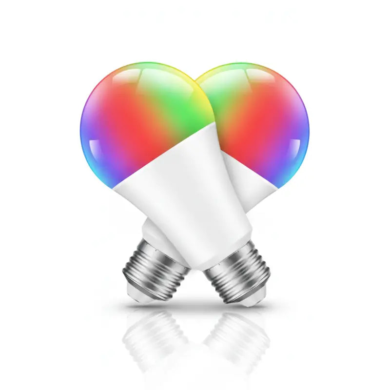A19 Smart RGBWW LED Bulb  E26 Base, WiFi + Bluetooth, 800 Lumens, 120V