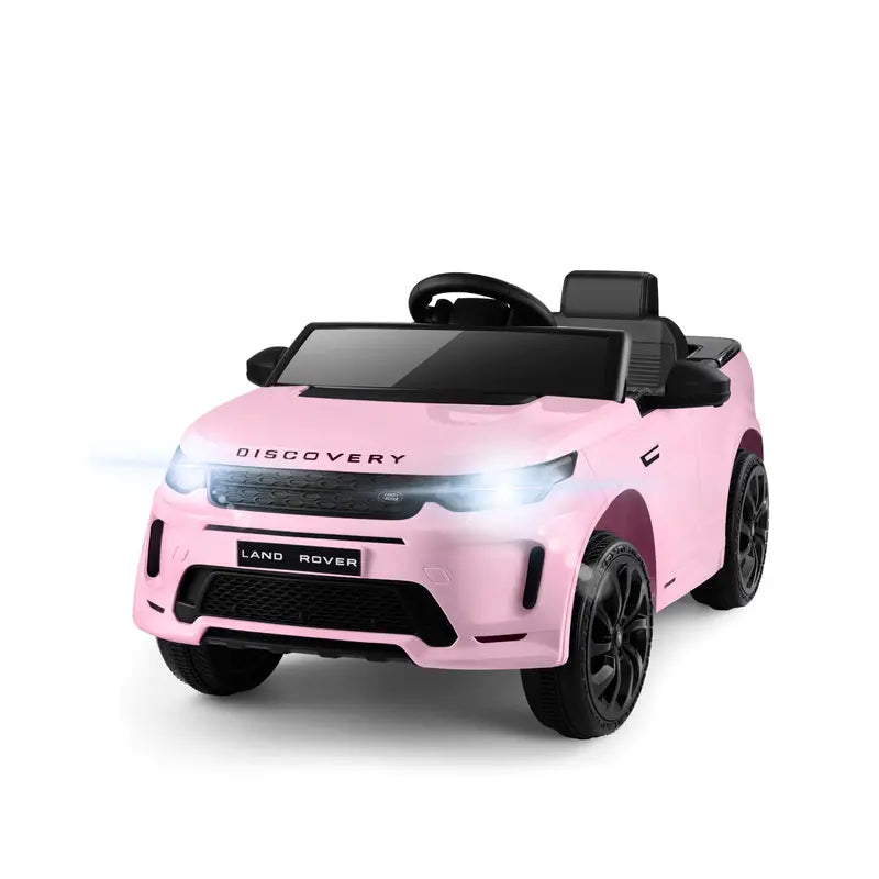 TEOAYEAH Licensed Land Rover Kids’ Ride-On Car  Lithium-Ion Powered, Remote-Controlled, Built-in Music, Realistic Styling