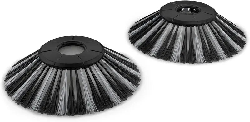 Karcher S 6 Twin Outdoor Push Sweeper, 10 Gallon, 33.9″ Width, Quiet 42dB, Lightweight & Portable