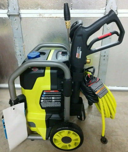 RYOBI 2000 PSI Electric Pressure Washer  Cold Water 1.2 GPM Compact Cleaning System
