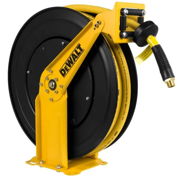1/2-Inch x 50-Foot Auto-Retracting Double-Arm Air Hose Reel