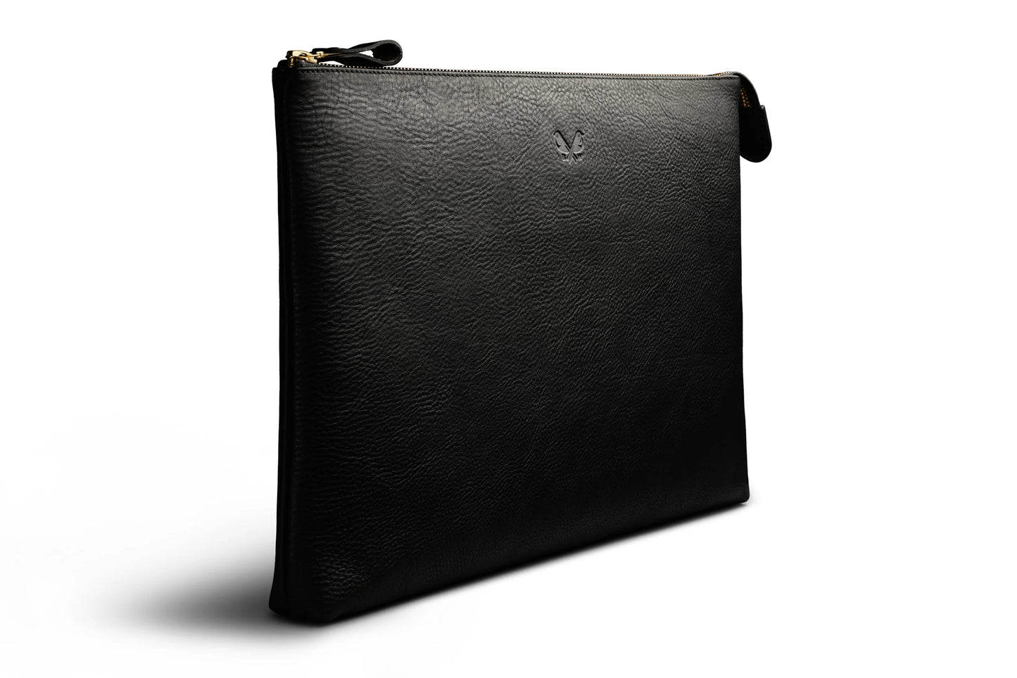Flight Folio XL - Black Leather
