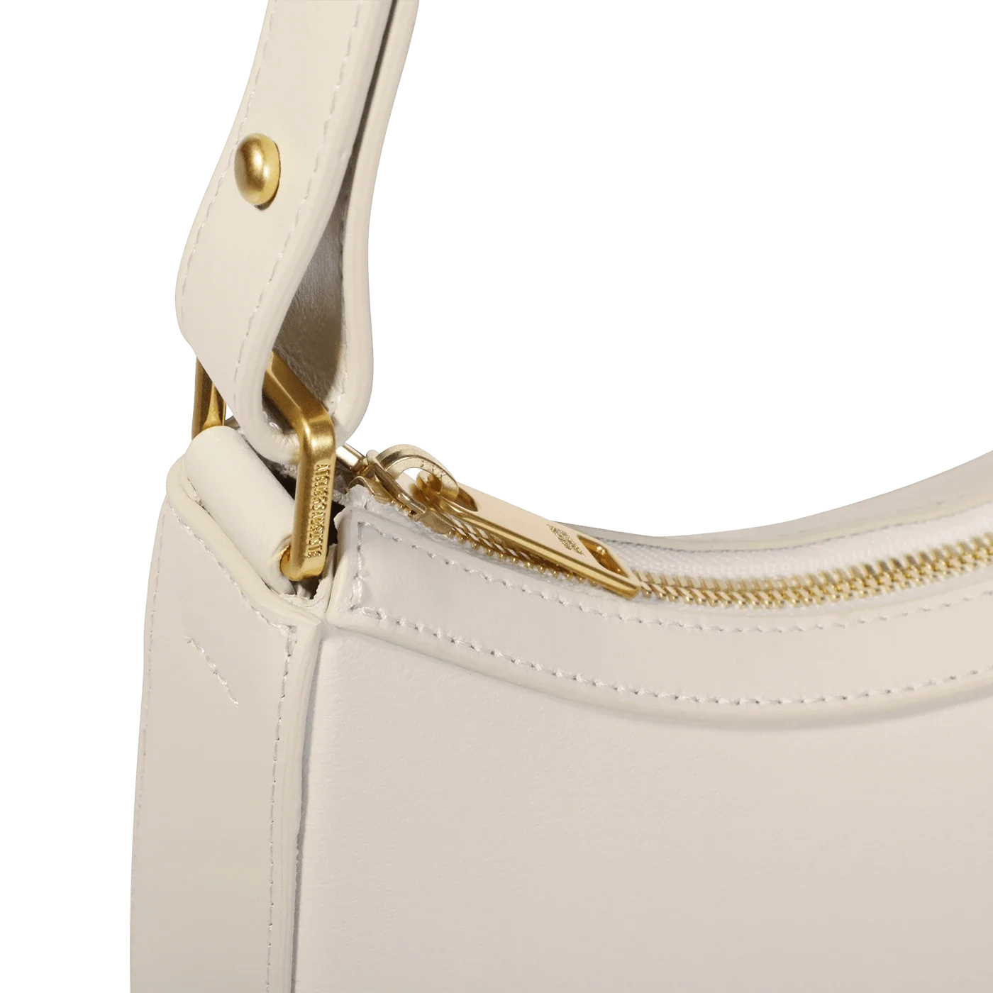 Marceau - Cuir Box Blanc Cassé