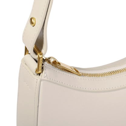Marceau - Cuir Box Blanc Cassé