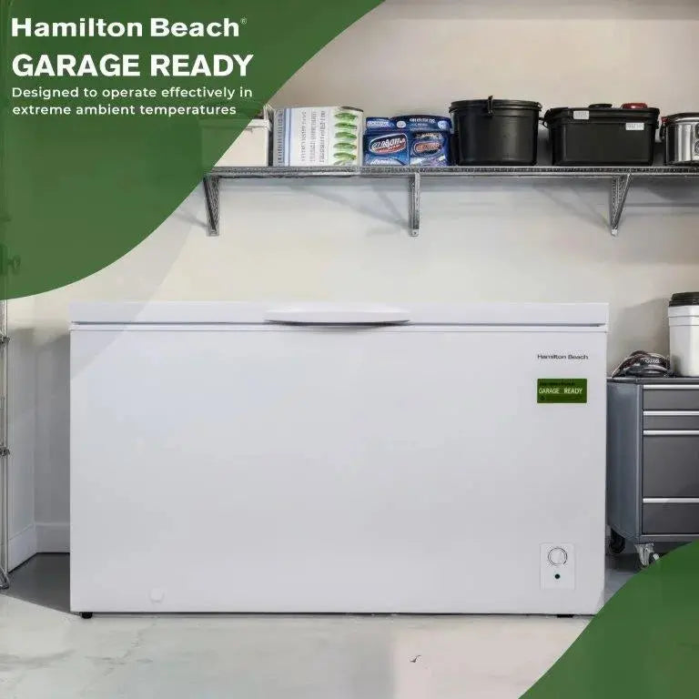 Hamilton Beach HZ7941-3BCOM 14-Cubic-Foot Chest Freezer  Energy-Efficient White Upright Freezer