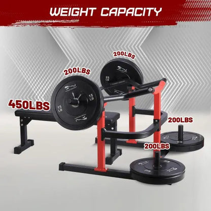 Heavy-Duty Chest Press Machine  1050-LB Capacity with Independent Converging Arms & Adjustable Bench