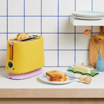 Bodum Bistro 2-Slice Toaster  Sunny Yellow