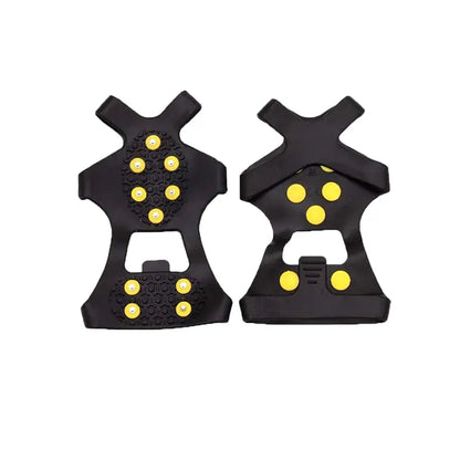 Heavy-Duty Steel Spike Ice Cleats for Boots and Outdoor Footwear