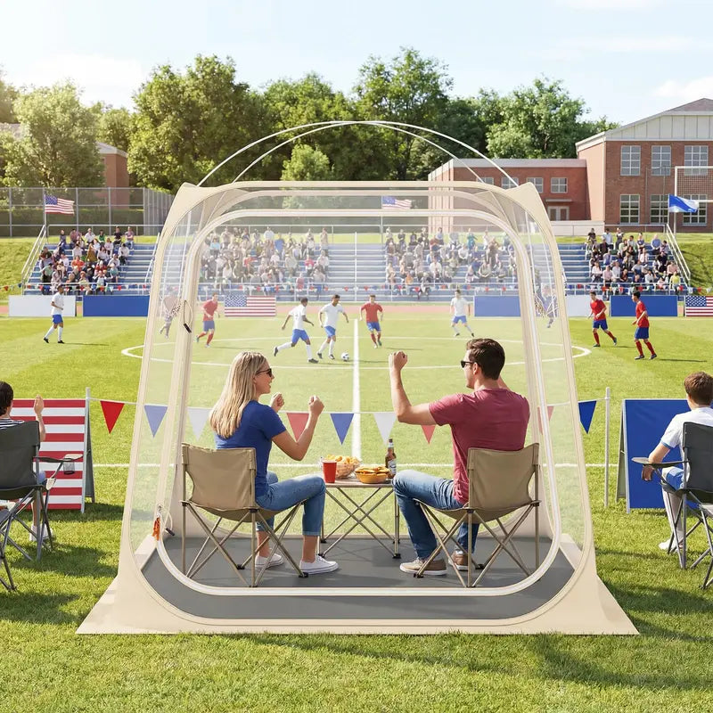 7′ x 7′ All-Weather Portable Pod Tent for 24 Campers
