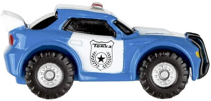 Tonka  Micro Metals Multipack  Police Cruiser, Fire Truck, Garbage Truck , Dump Truck (Blind)