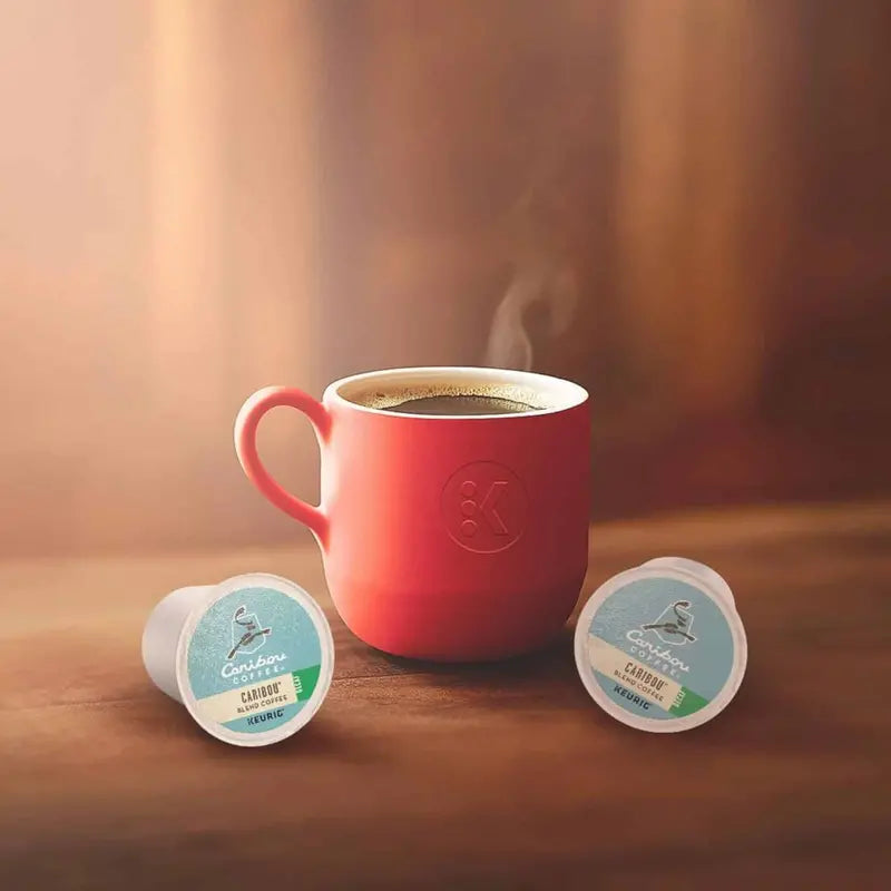 Caribou Coffee Decaf K-Cup Pods, Medium Roast, 96 Count  Rainforest Alliance Certified