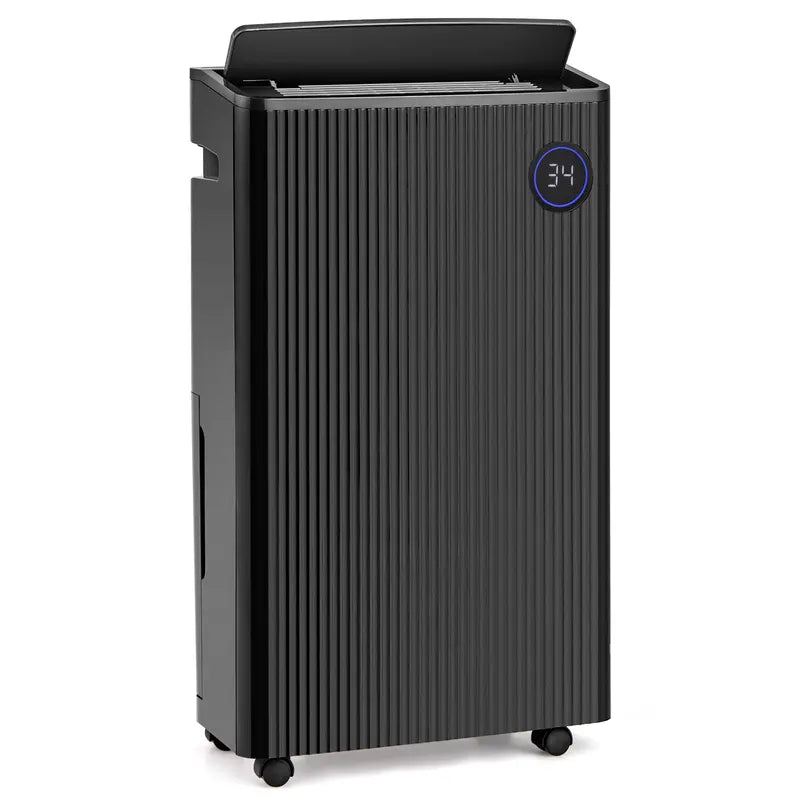 57-Pint Quiet Basement Dehumidifier  Covers 4,500 Sq. Ft with Integrated Drain Hose