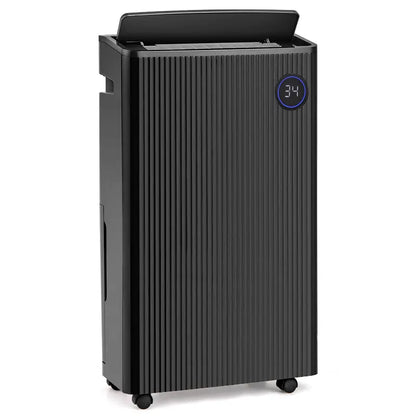 57-Pint Quiet Basement Dehumidifier  Covers 4,500 Sq. Ft with Integrated Drain Hose