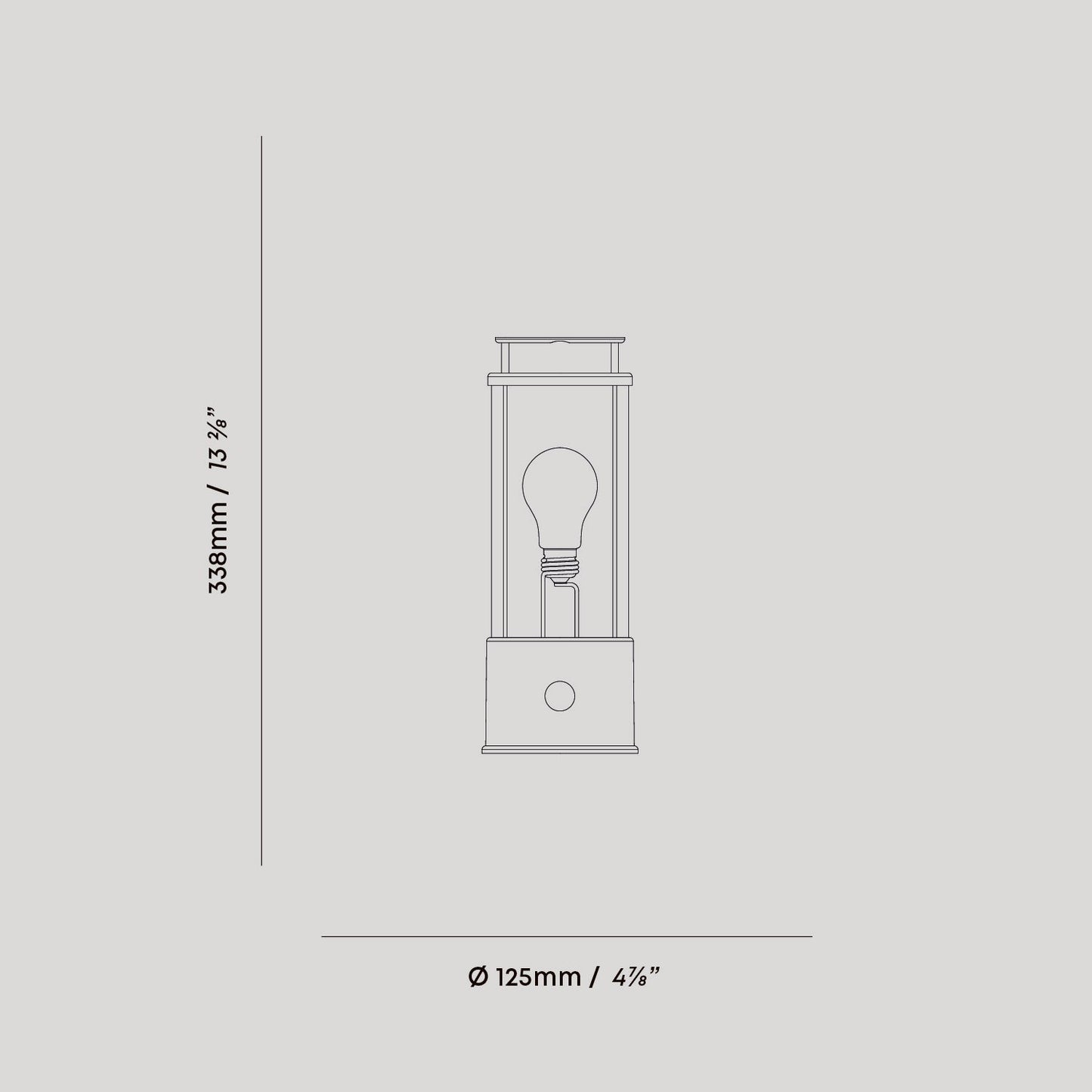 The Muse 1.0 Portable Lamp in Solid Brass - Set of 2