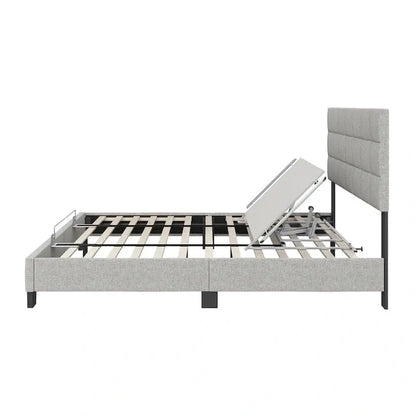Lightweight Adjustable Power Base Kit  Wireless Remote-Controlled Bed Frame with Heavy-Duty Support and Quick Setup