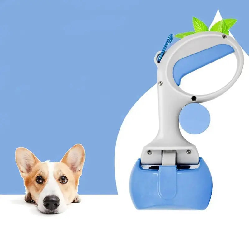 Scoopero? 2-in-1 Pet Poop Scooper with Bag Dispenser, Ergonomic Handle, Lightweight &amp; Portable for Dogs and Cats