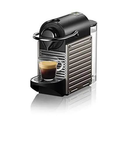 Nespresso Pixie by Breville  Compact Espresso Machine in Titanium Finish