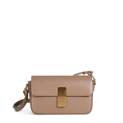 Monceau Baguette - Cuir Box Taupe