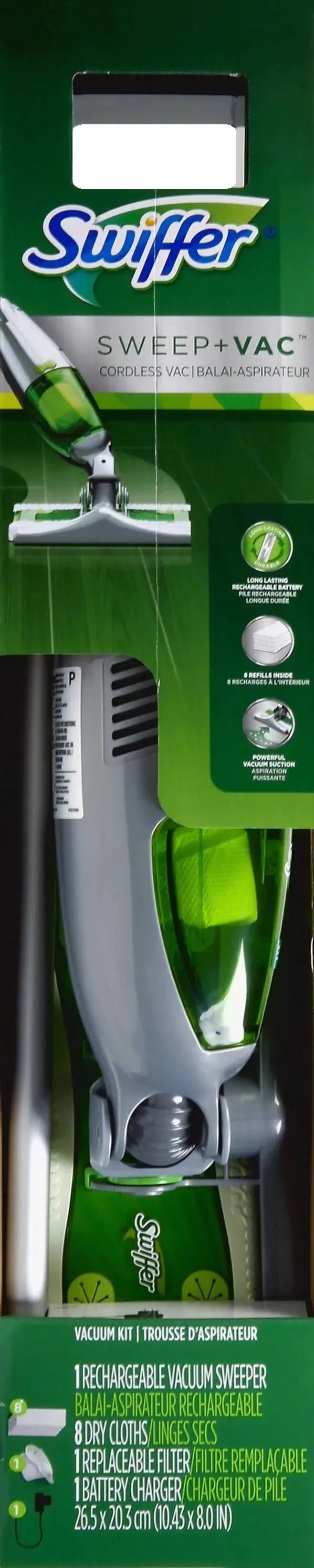 Swiffer Sweep + Vac Cordless Vacuum & Sweeper Combo Kit