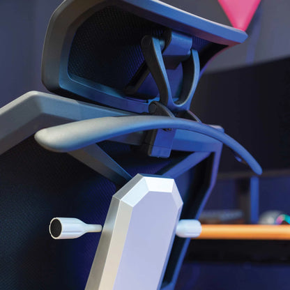 Chaise ergonomique de bureau - VERTEX en cuir reconstitué