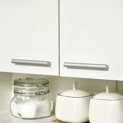 71-Inch White Freestanding Pantry Cabinet — Buffet with Hutch, Drawer, Microwave Stand & Integrated Storage