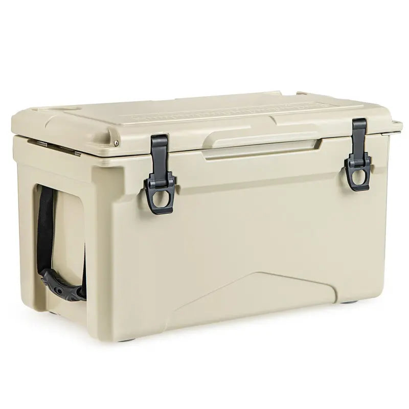 Heavy-Duty Insulated Hard-Sided Cooler with Portable Handles