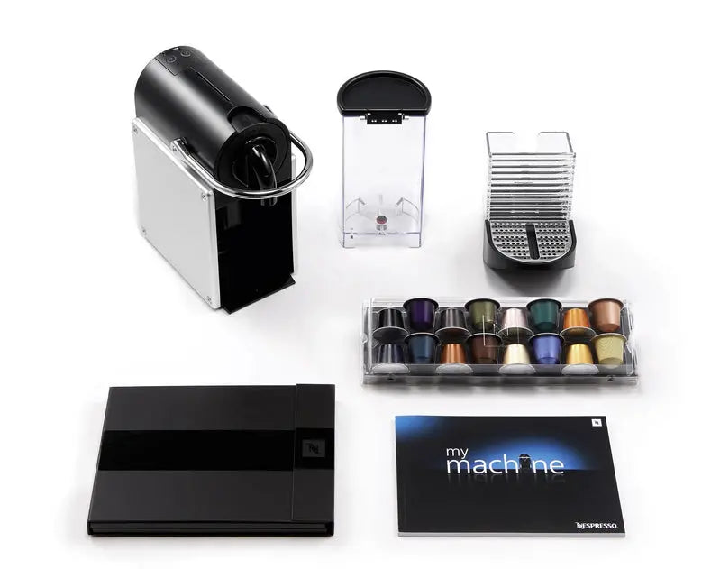 Nespresso Pixie by De’Longhi  Compact Aluminum Espresso Machine with Rapid Heat-Up