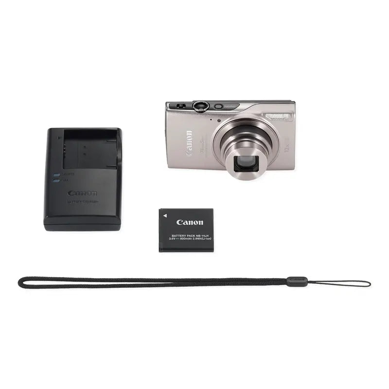 Canon PowerShot ELPH 360 HS Digital Camera  Slim Silver Point-and-Shoot