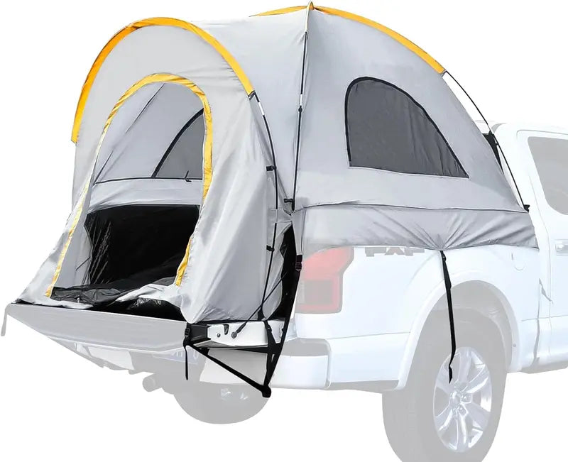 All-Terrain SUV Camping Tent  Weatherproof Rectangle Car-Side Shelter for 59 People, Fits Vans, Jeeps & Pickups (8′ L × 10.6′ W × 7.2′ H)