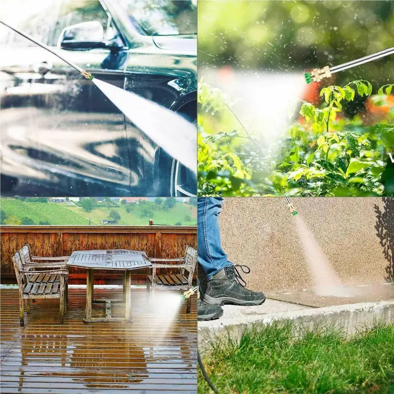 High-Performance 3800 PSI Electric Pressure Washer  2.8 GPM, Enhanced Water Flow & Spray Power
