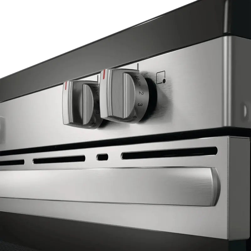 Frigidaire 30-Inch Freestanding Electric Range  5-Burner Glass Top, 5.3 Cu. Ft. Oven, Steam Clean, Stainless Steel