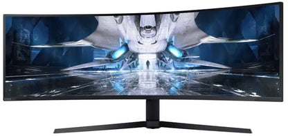 Samsung 49 G9 Odyssey Neo DQHD Gaming Monitor With 1000R Curved Screen