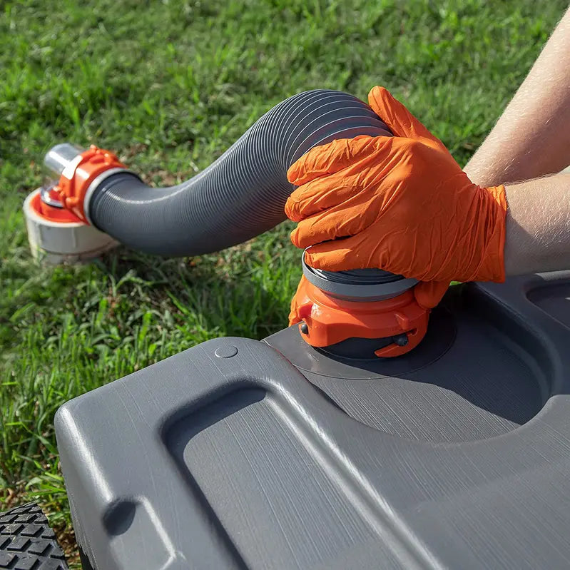 Camco Rhino Portable RV Holding Tank  36-Gallon Capacity, Heavy-Duty Polyethylene Construction