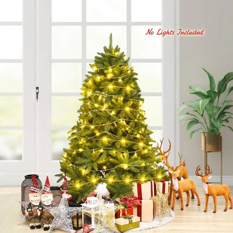 5-Foot Unlit Artificial Christmas Tree  Lifelike Branch Structure