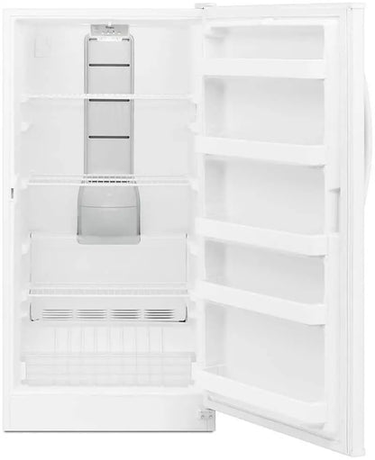 Whirlpool 16 Cu. Ft. Frost-Free Upright Freezer  White, Compact Design, Clearance Sale
