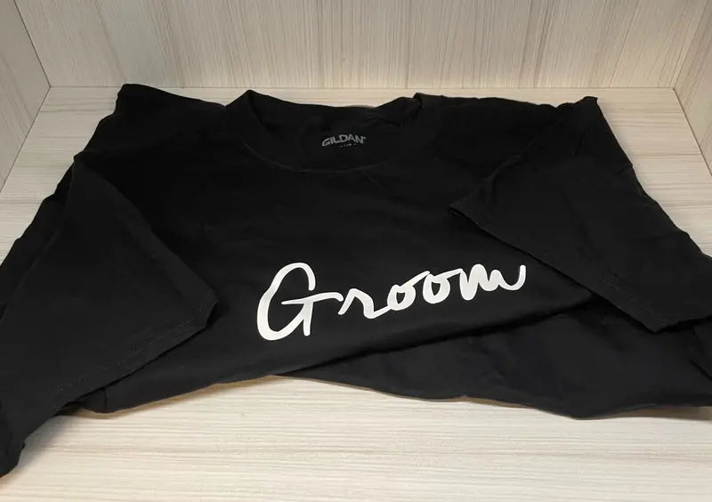 Bride and Groom Themed T-Shirts for Wedding Parties