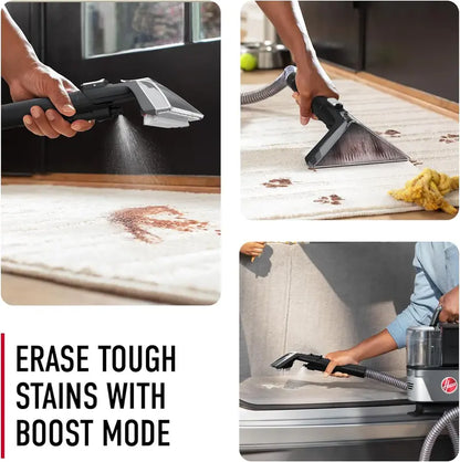 Hoover CleanSlate Plus Spot Cleaner  Portable Carpet & Upholstery Extractor with Multi-Tool Attachments