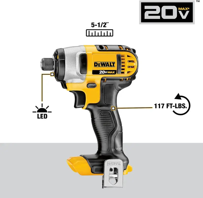 20V MAX Cordless Drill and Impact Driver Combo  2-Battery Power Tool Set with Charger