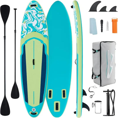 All-Level Inflatable Stand-Up Paddle Board  Lightweight, Portable & Beginner-Friendly