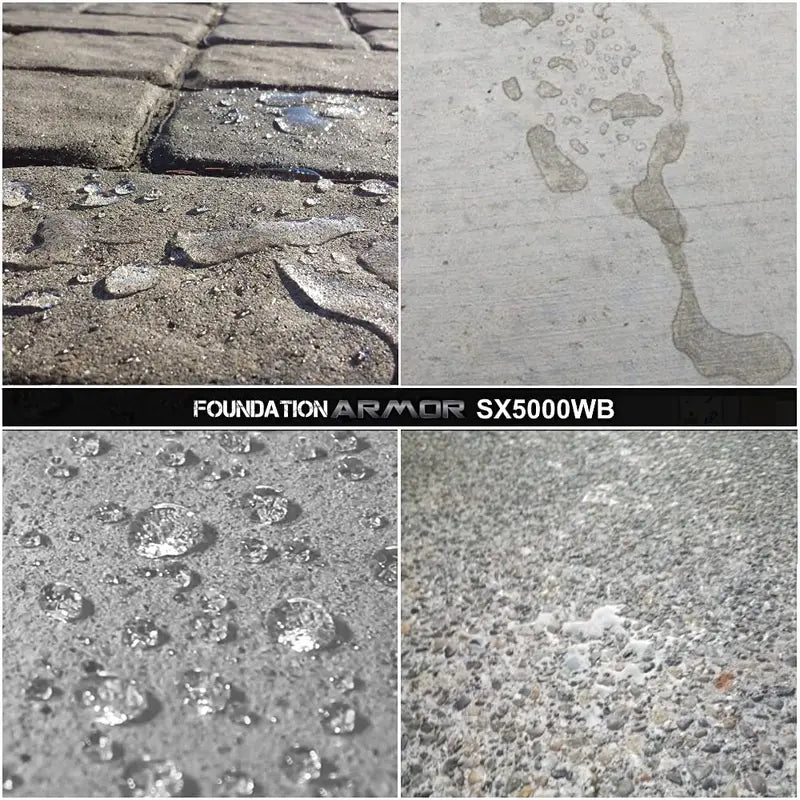 SX5000 WB Water-Based Silane-Siloxane Concrete Sealer  DOT-Approved for Concrete, Brick, Pavers & Natural Stone