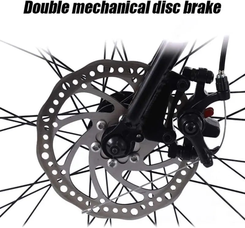 21-Speed Men’s Hardtail Mountain Bike  29-Inch All-Terrain Dual Disc Brake with Front Suspension