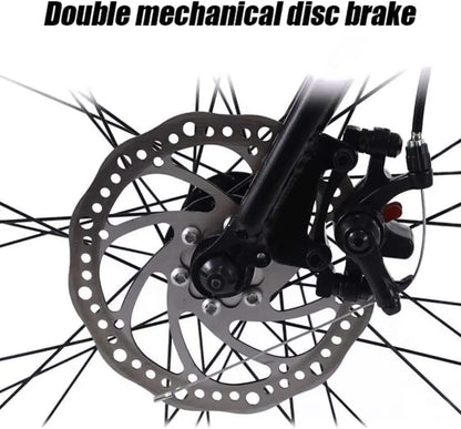 21-Speed Men’s Hardtail Mountain Bike  29-Inch All-Terrain Dual Disc Brake with Front Suspension