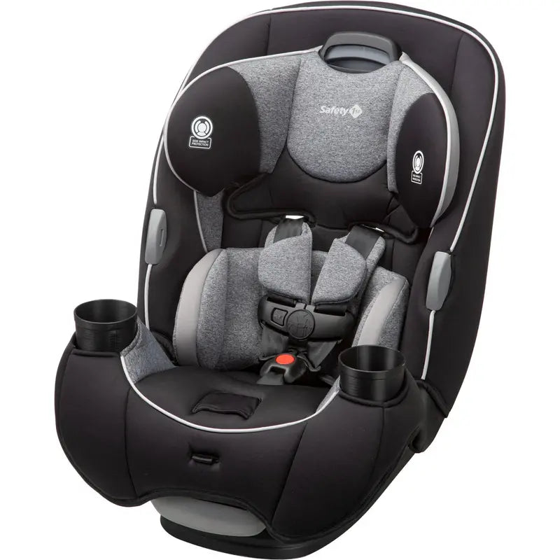 Safety 1st EverFit All-in-One Car Seat, 3-in-1 Design, Eclipse Black