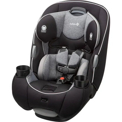 Safety 1st EverFit All-in-One Car Seat, 3-in-1 Design, Eclipse Black