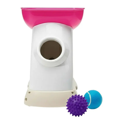 Dual-Species Ball Launcher  Interactive Outdoor Toy for Dogs & Cats